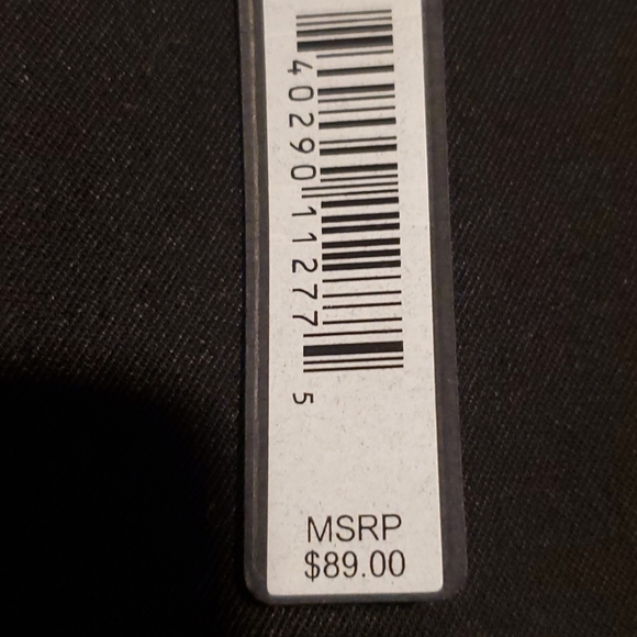 Harve' Bernard Black W/White Hem Dress Size 8 - Picture 2 of 8